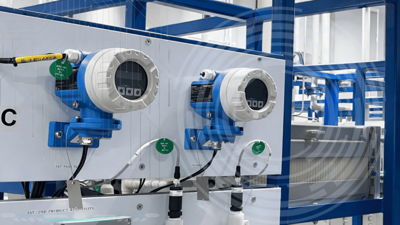 Reverse osmosis feed pump system with electrical and instrumentation controls